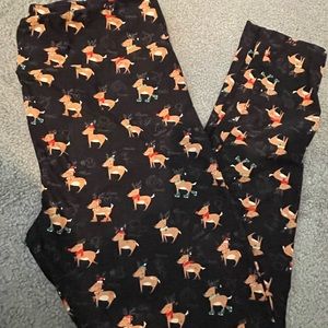 COPY - TC Lularoe reindeer leggings